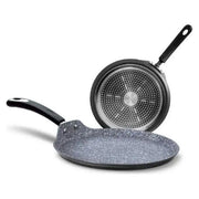 Aeternum, Crepiera Rotonda Magic, 28 cm, Antiaderente Petravera Plus