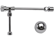 Rubinetto per cassetta cromato 3/8mx3/8f