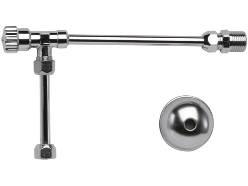 Rubinetto per cassetta cromato 3/8mx3/8f