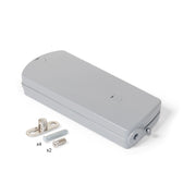 Microwinch Meccanismo a porta incernierata, 10 kg, Acciaio e Tecnoplastica, Grigia