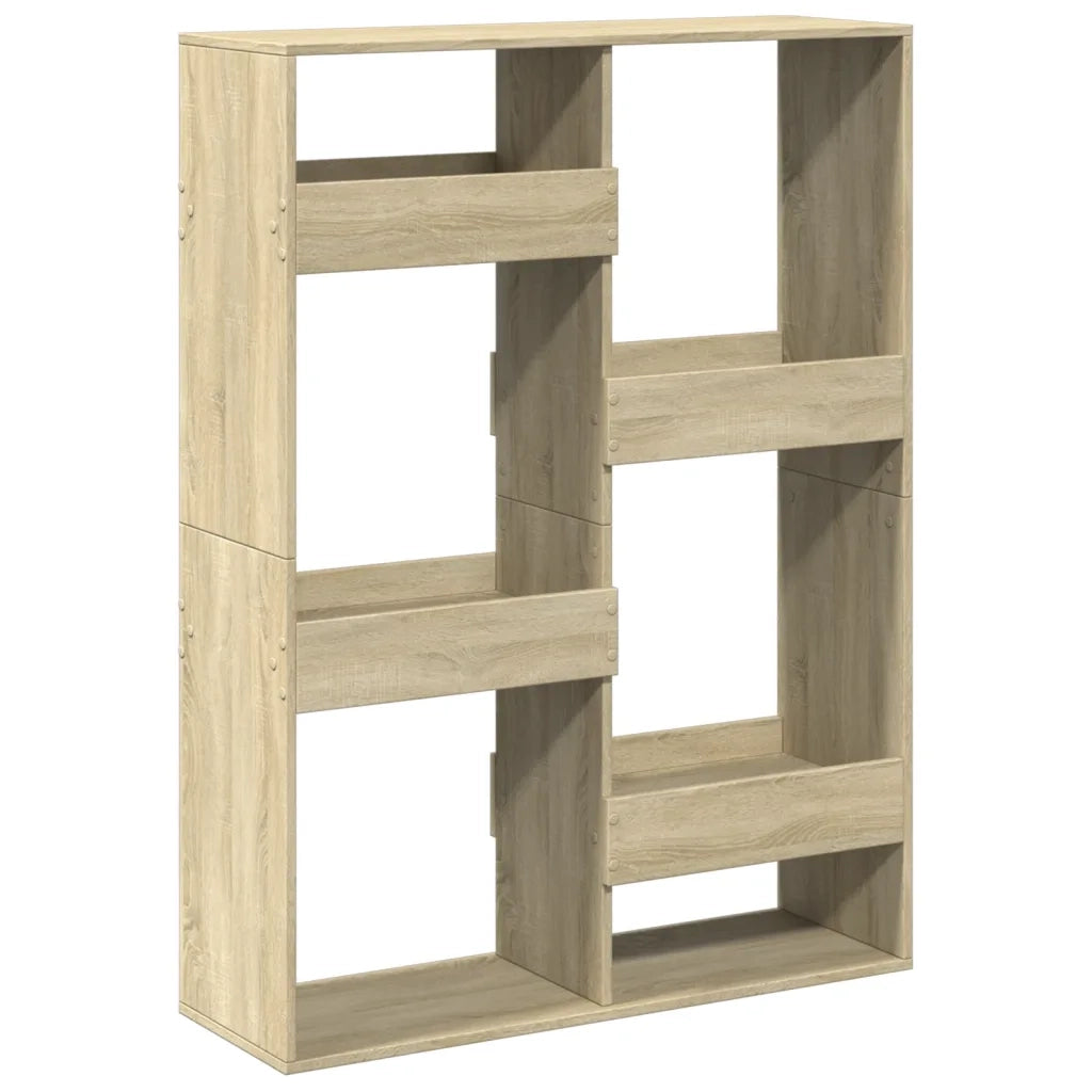Libreria Rovere Sonoma 100x33x135 cm in Legno Multistrato 3309386