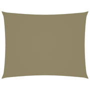Vela ombreggiante/ombrellone rettangolare in tessuto Oxford 3,5 x 4,5 m beige 02_0009639