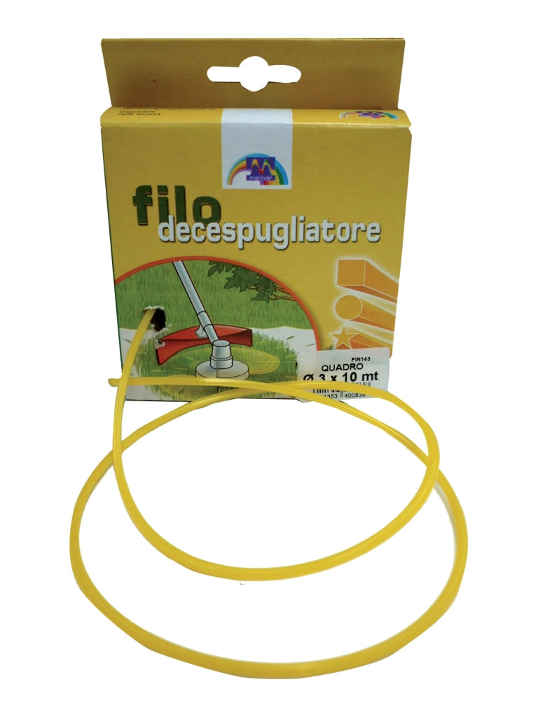 FILO NYLON PER DECESPUGLIATORE D 2,4MMX100 M- 1,0 pz
