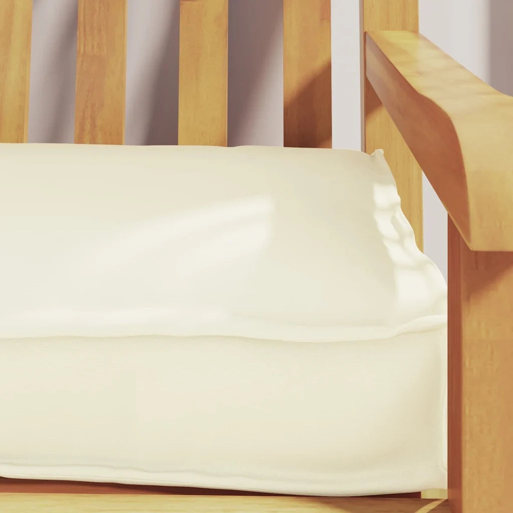 Cuscino per pallet Crema 180 x 40 x 8 cm Tessuto Oxford 42001670