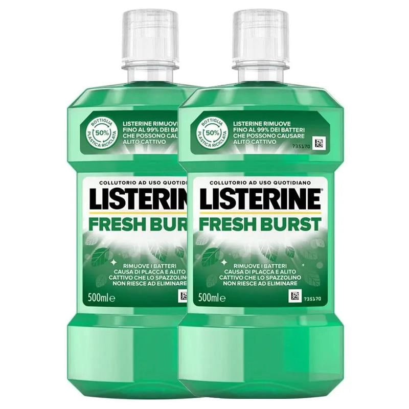 LISTERINE COLLUTTORIO FRESH BURST 2PZ 500ML
