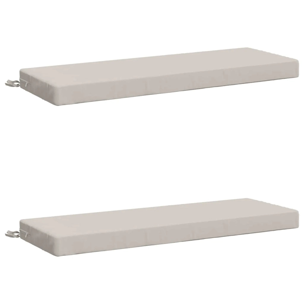 Cuscini per Panchina a 2 Pezzi SOEST 2 pz 100% Poliestere 949667