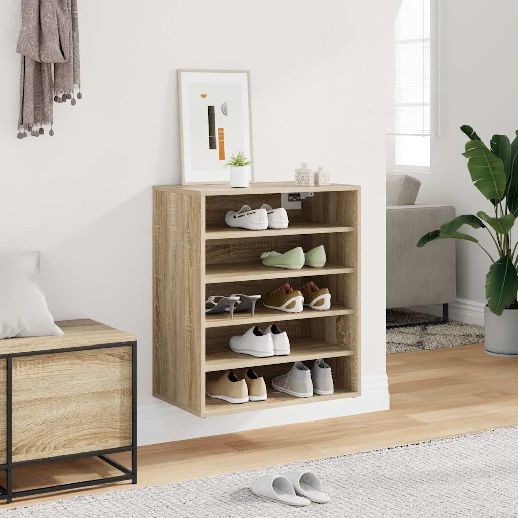 Scarpiera Rovere Sonoma 60x35x70 cm in Truciolatocod mxl 81298