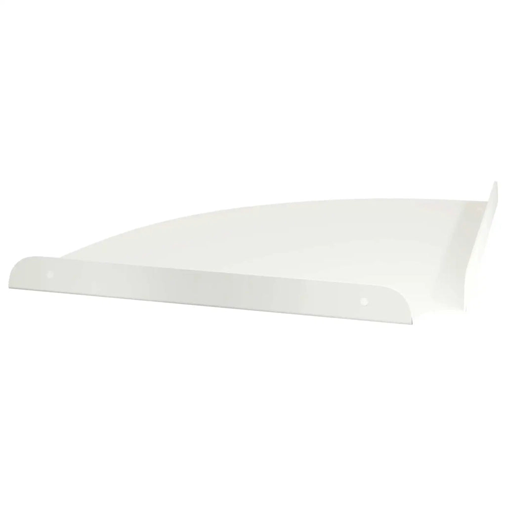 Mensola sospesa con lo scaffale 4 pcs Bianco 30 x 30 x 2 cm