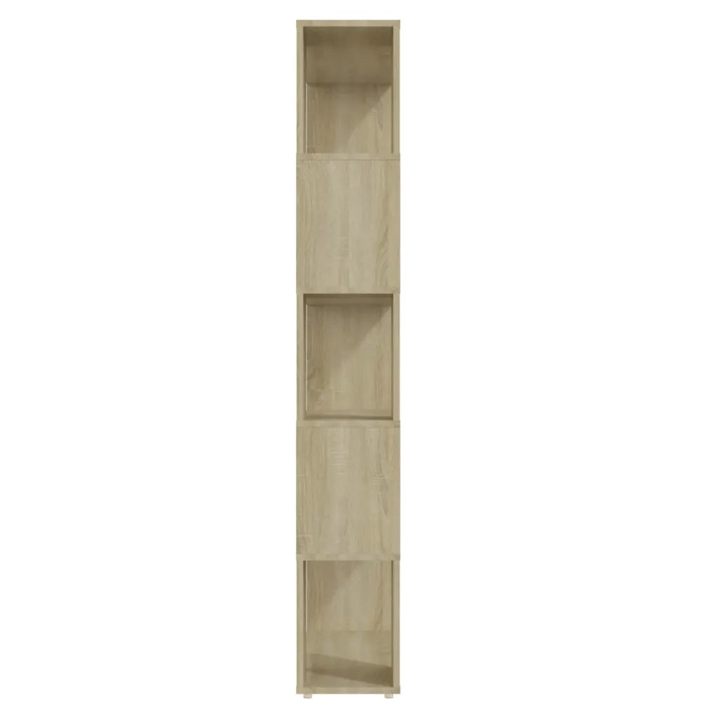 Libreria Divisorio Rovere Sonoma 80x24x155 cm in Truciolato 809146