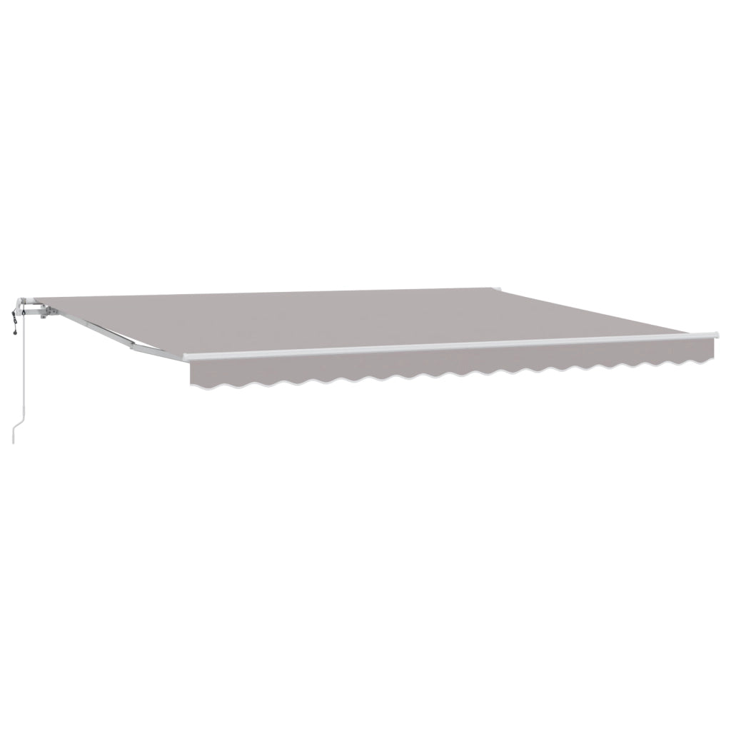 Tenda automatica retrattile  Grigia chiara 450x350 cm