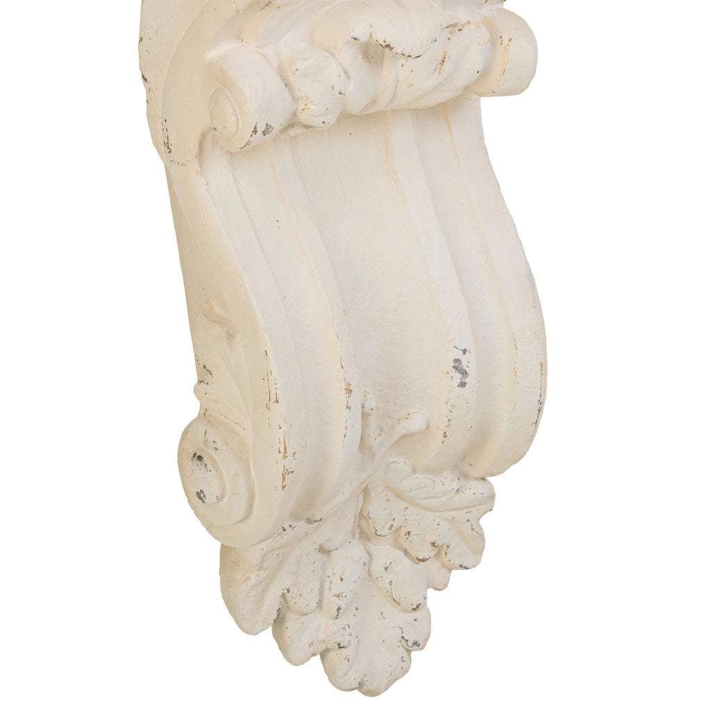 Mobile da ingresso in legno bianco 153x32,5x93h