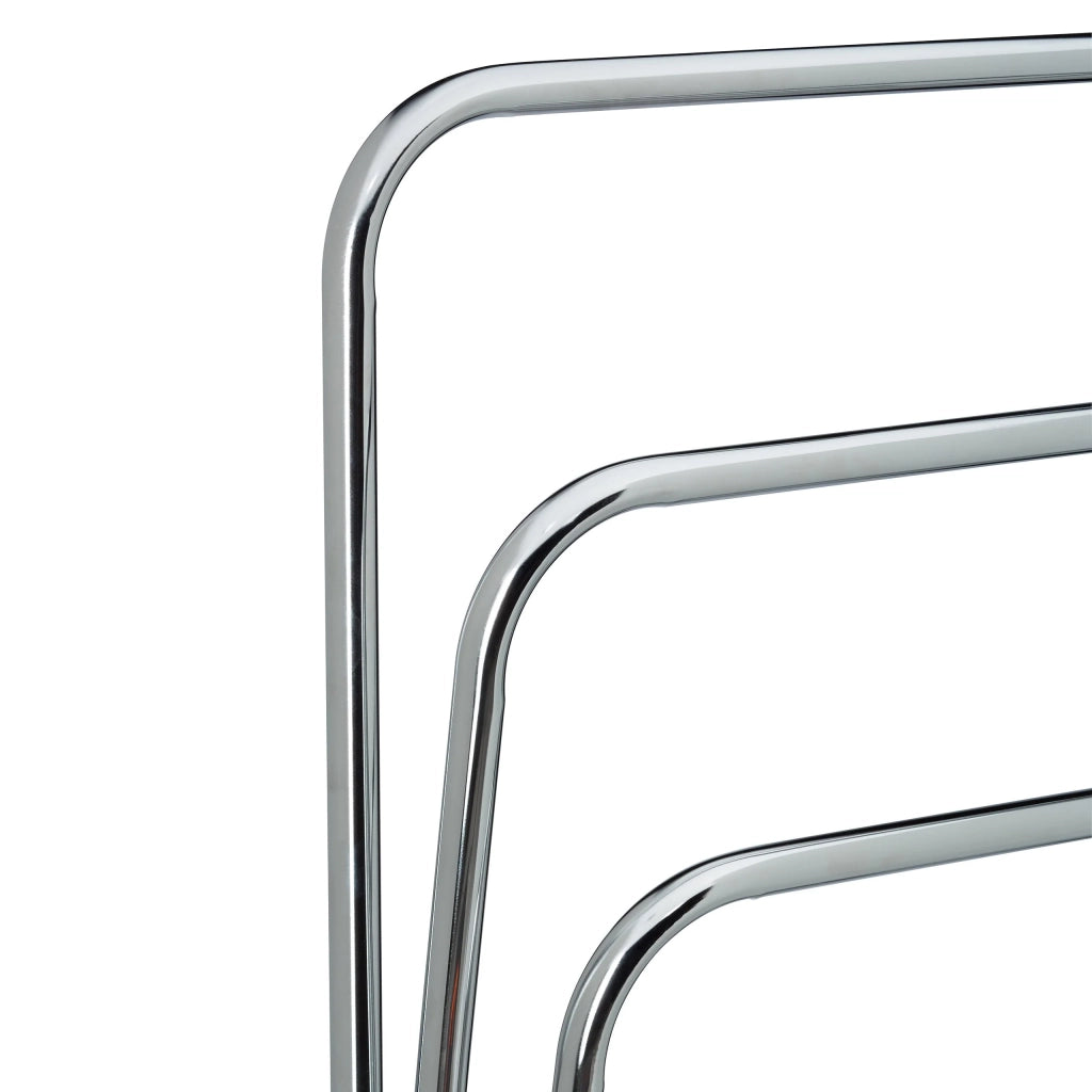 Portasciugamani da terra con 3 barre in metallo 85 cm 3213062