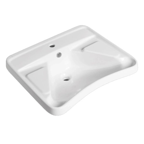 LAVABO SOSP.X DISABILI BIANCO 66X57 - HIDROS