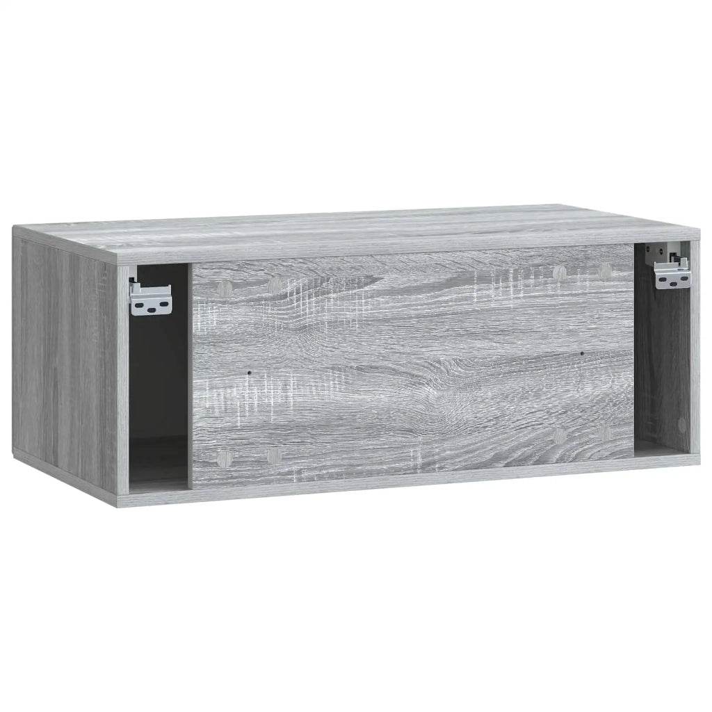 Mobile Porta TV da Muro Grigio Sonoma 78,5 x 41 x 30 cm 898011
