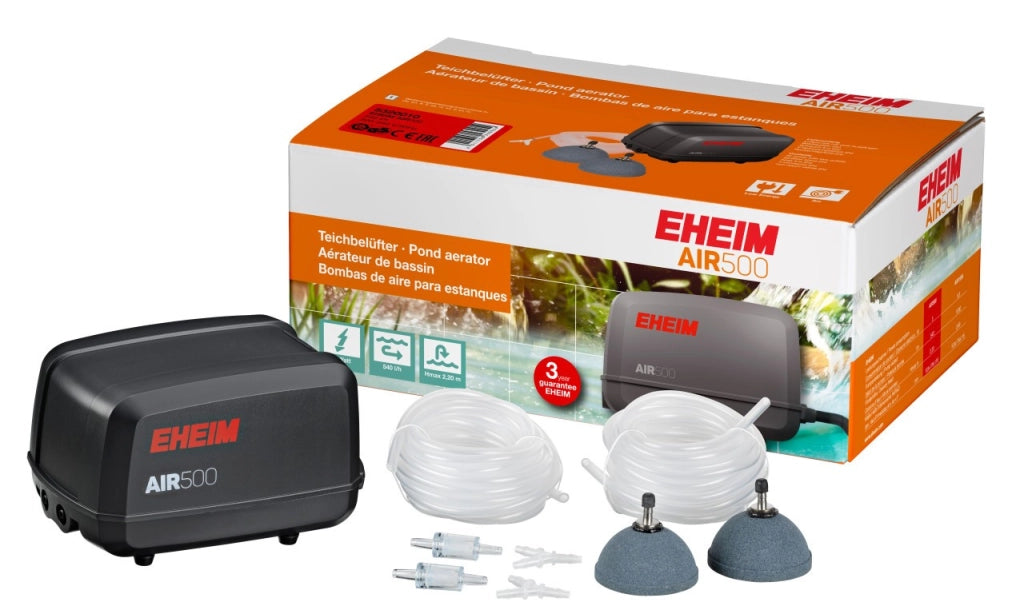 Eheim Air 500 – Aeratore per Laghetto doppia uscita 540 l/h