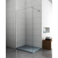 Piatto Doccia 70x170 cm Effetto Pietra Stone Grigio