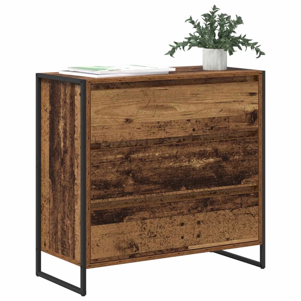 Credenza-Buffet-Armadio da cucina Legno vecchio 79 x 36 x 75.5 cm Legno multistrato