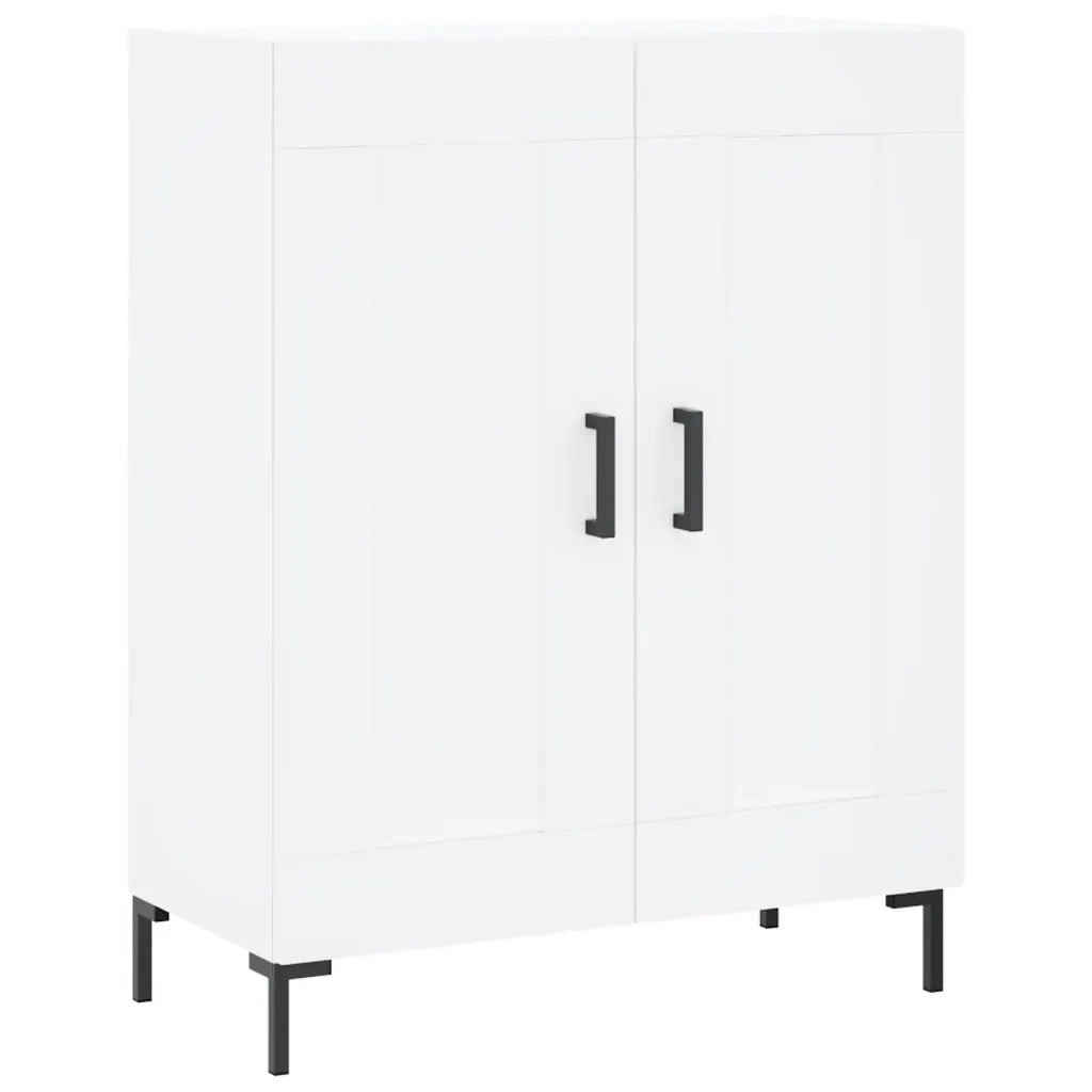 Credenza Bianca 69,5x34x90 cm in Legno Multistrato 830196