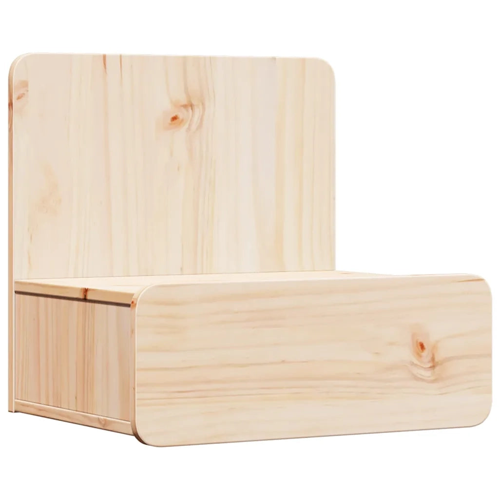 Set di 2 Comodini | Armadio da Notte | Mobiletto da notte Marrone 44 x 32,5 x 40 cm Legno di pino massello