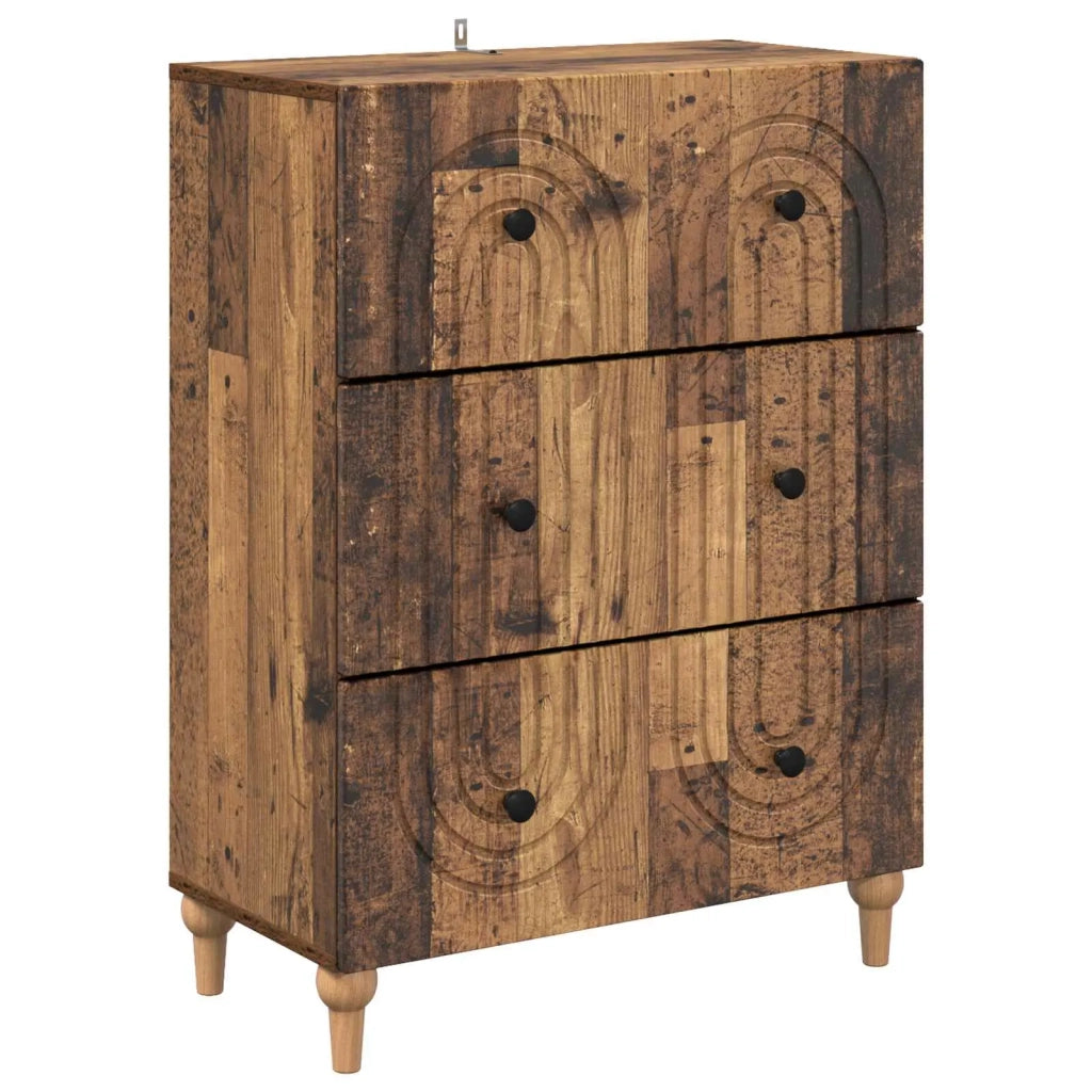 Mobile con Cassetti Legno antico 66 x 34,5 x 90 cm 894153