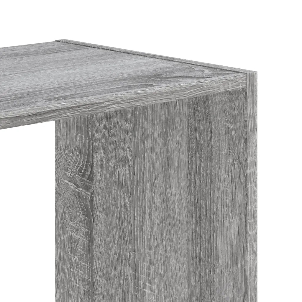 vidaXL Libreria Grigio Sonoma 68,5x32x75 cm in Legno Multistrato