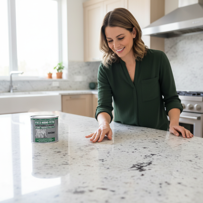 Stucco marmo pietre per riparazioni e ricostruzioni 750 ml