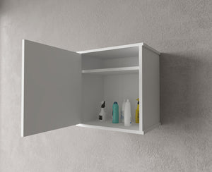 Pensile Lavanderia da Esterno 46,5x34x52,5 cm in PVC Bianco