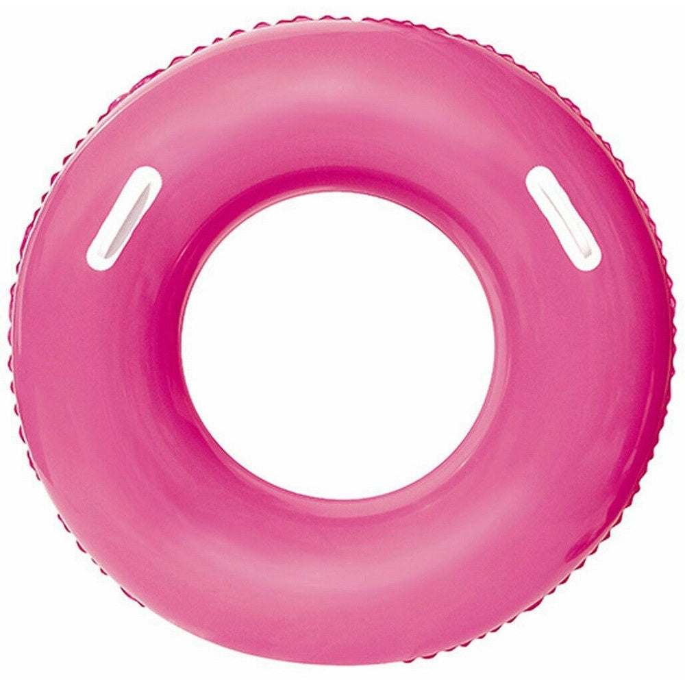 Trade Shop - Salvagente Colorato Ciambella Con Maniglie 36084 Per Mare Piscina 91 Cm 3 Colori -