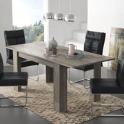 Marene, Tavolo Allungabile Allungabile, 200x90x75h cm Grigio Rovere Grigio