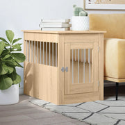 Gabbia Cani da Arredamento Rovere Sonoma 55x80x68cm Multistrato 838325