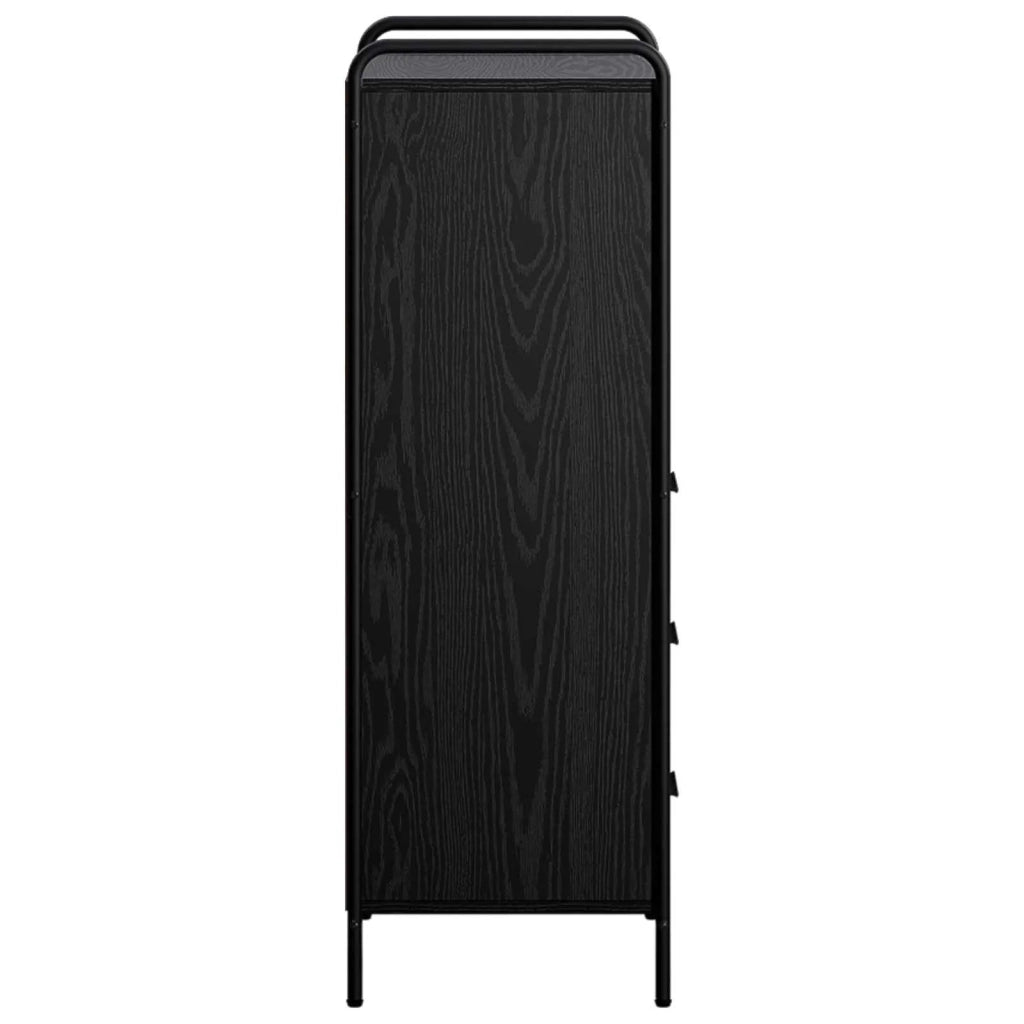 Mobile da Bagno Rovere Nero 40 x 36 x 109,5 cm 8014046