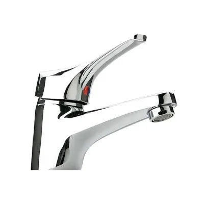 Set miscelatori lavabo e bidet cromati Piralla Ariel scarico incluso