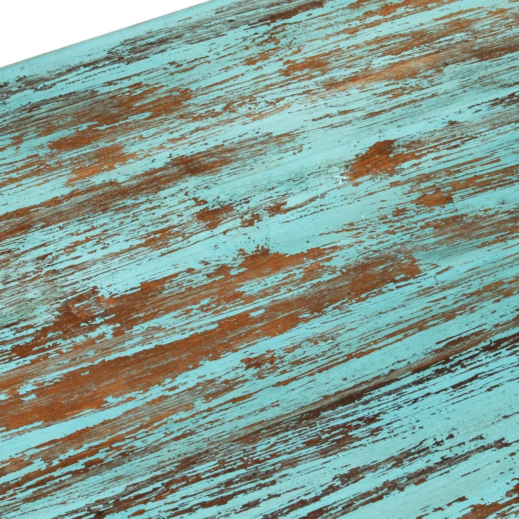 Tavolino da Salotto-Tavolino da soggiorno-Tavolo 110x50x34 cm in Legno Massello di Recupero