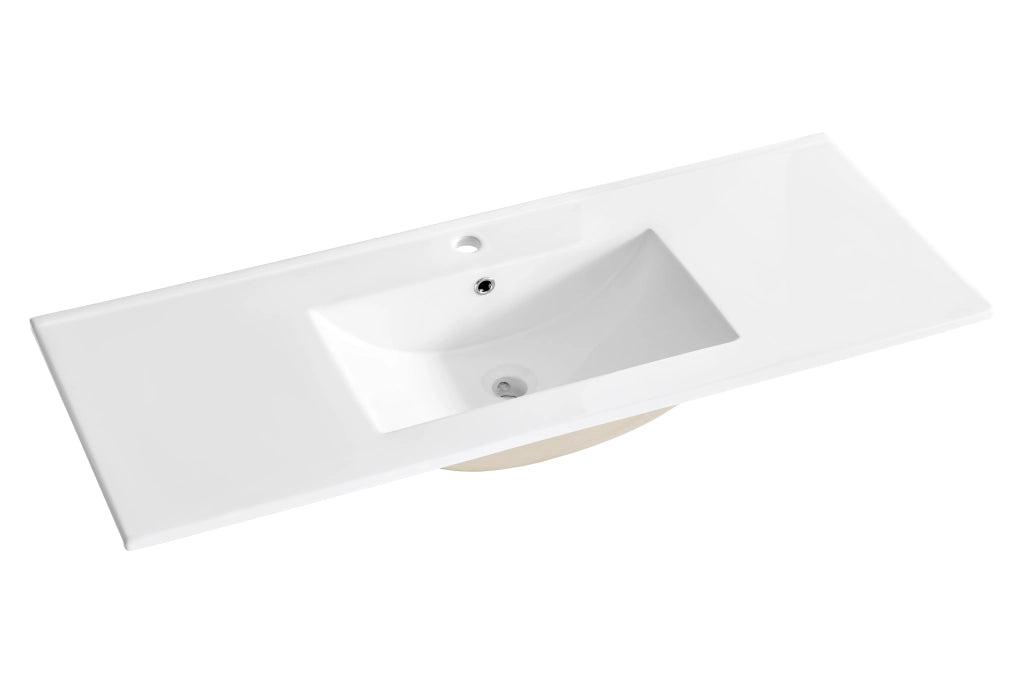 Lavabo per mobile a una vasca 120 cm Lavabi per mobile 121 x 17 x 46 cm