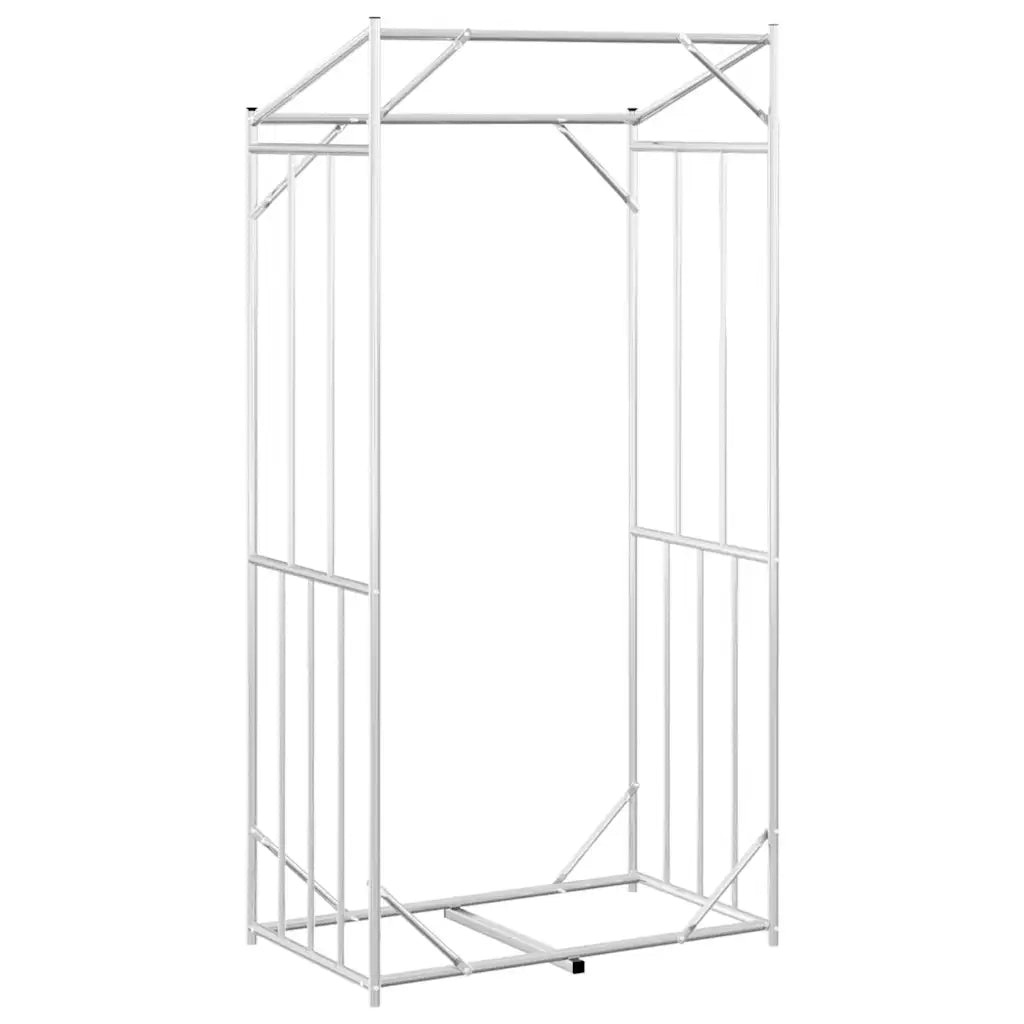 Rastrelliera per Legna con Copertura Antipioggia 100x60x200 cm 4104949