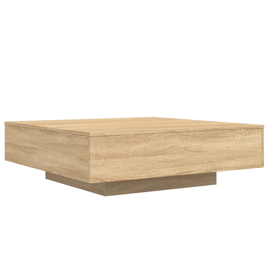 Tavolino salotto | Tavolino da caff¨¨ | Tavolino da Soggiorno Rovere Sonoma 100x100x31 cm Legno Multistrato