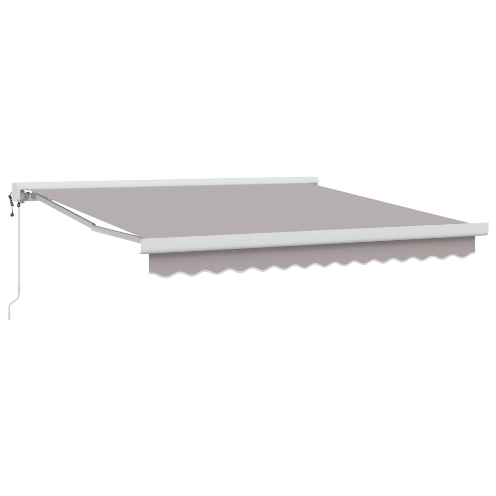 Tenda Retrattile Automatica  Grigio Chiaro 350x250 cm