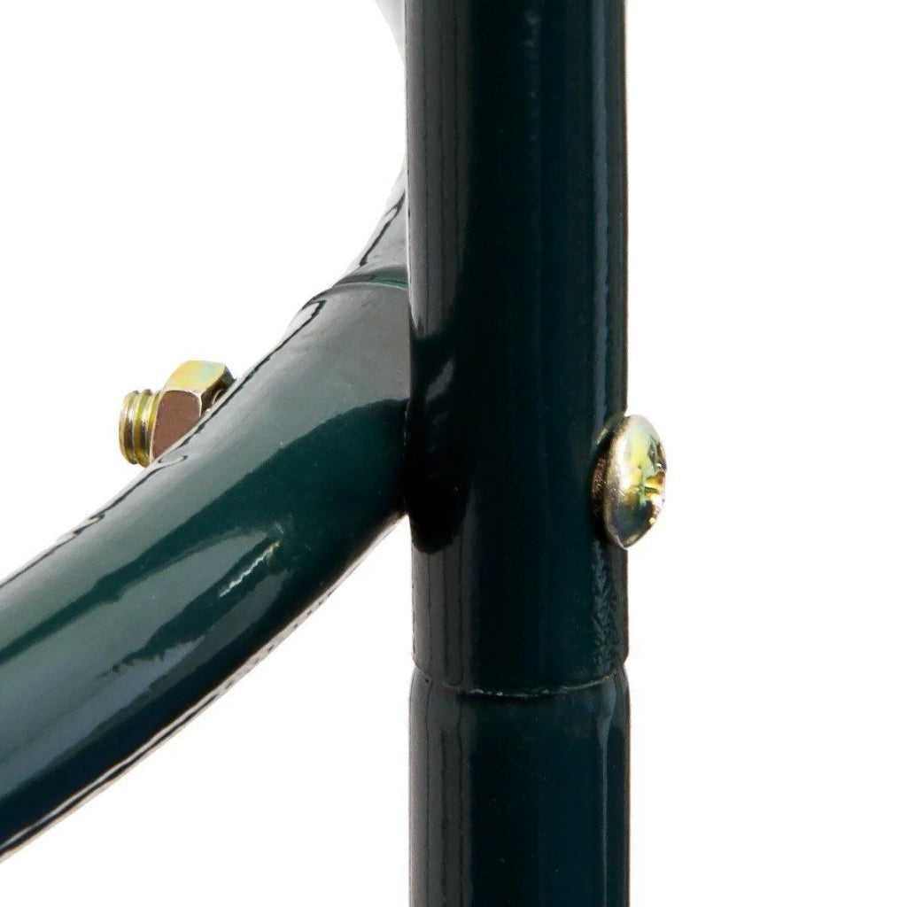 Supporto ad arco per rose verde scuro per piante rampicanti giardino 188 cm 2213003