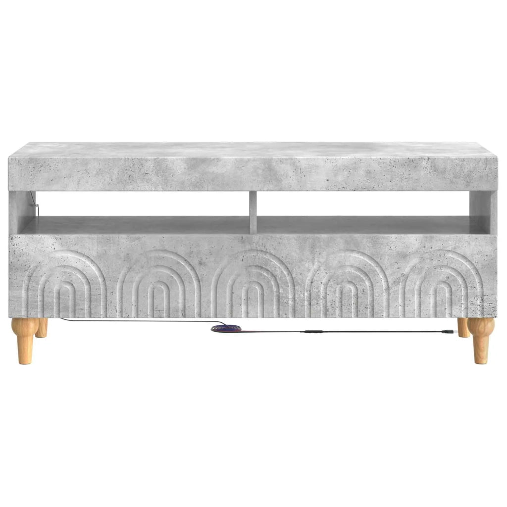 Mobile TV LED Grigio Cemento Legno ingegnerizzato 896328