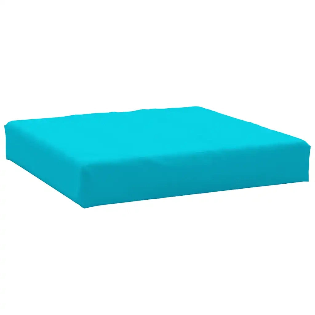 Cuscini per Pallet 3 pz Turchese in Tessuto Oxford