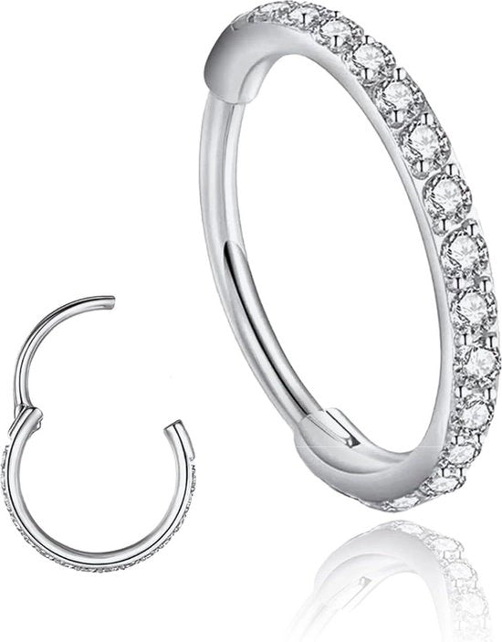 Anello con inlay di mattoncino 8*8*1,2mm 1 1
