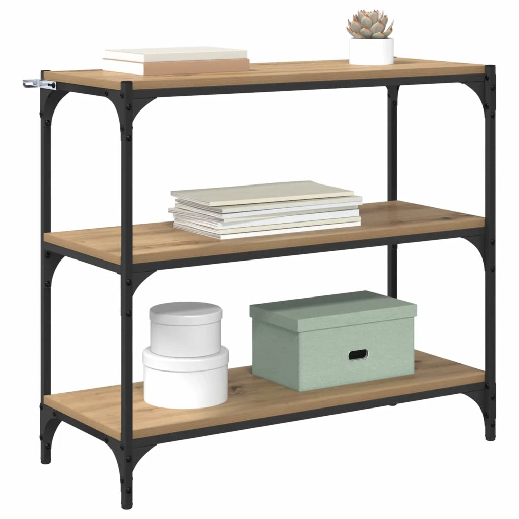 Armadio per Libri Rovere artigianale 80 x 33 x 70,5 cm 881109