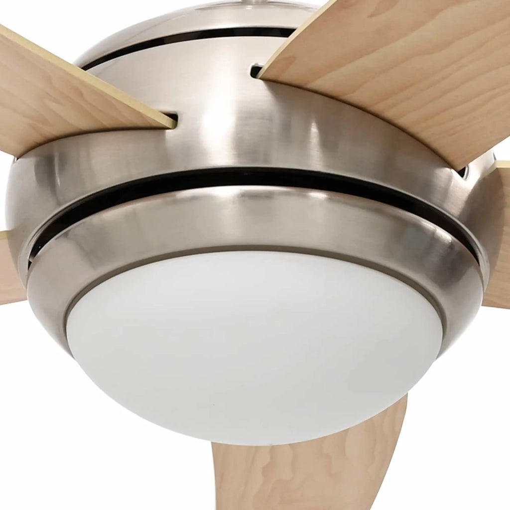 Ventilatore da soffitto con luce e telecomando Ø 130 cm Sonoma 42035659