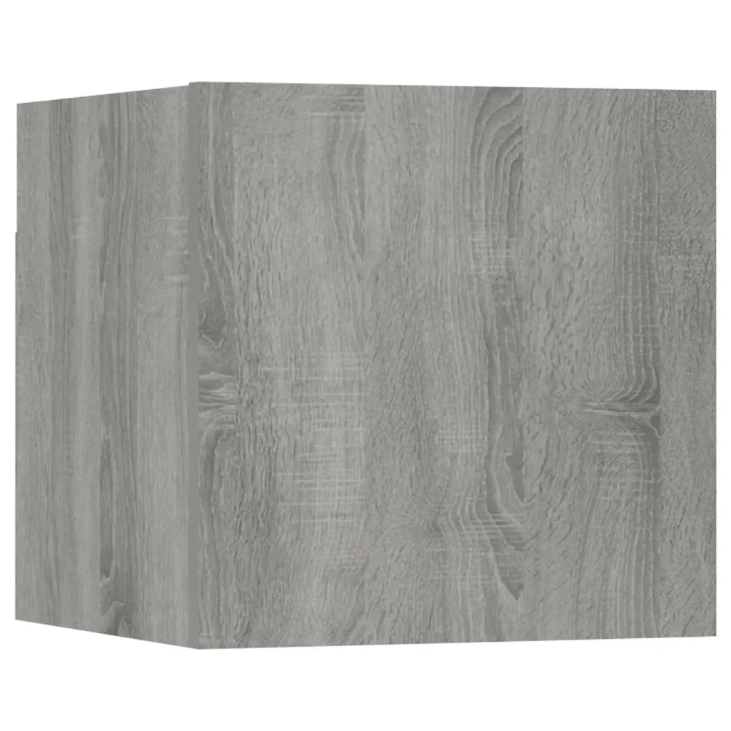 Set Mobili Porta TV 8pz Grigio Sonoma in Legno Multistrato 3114228