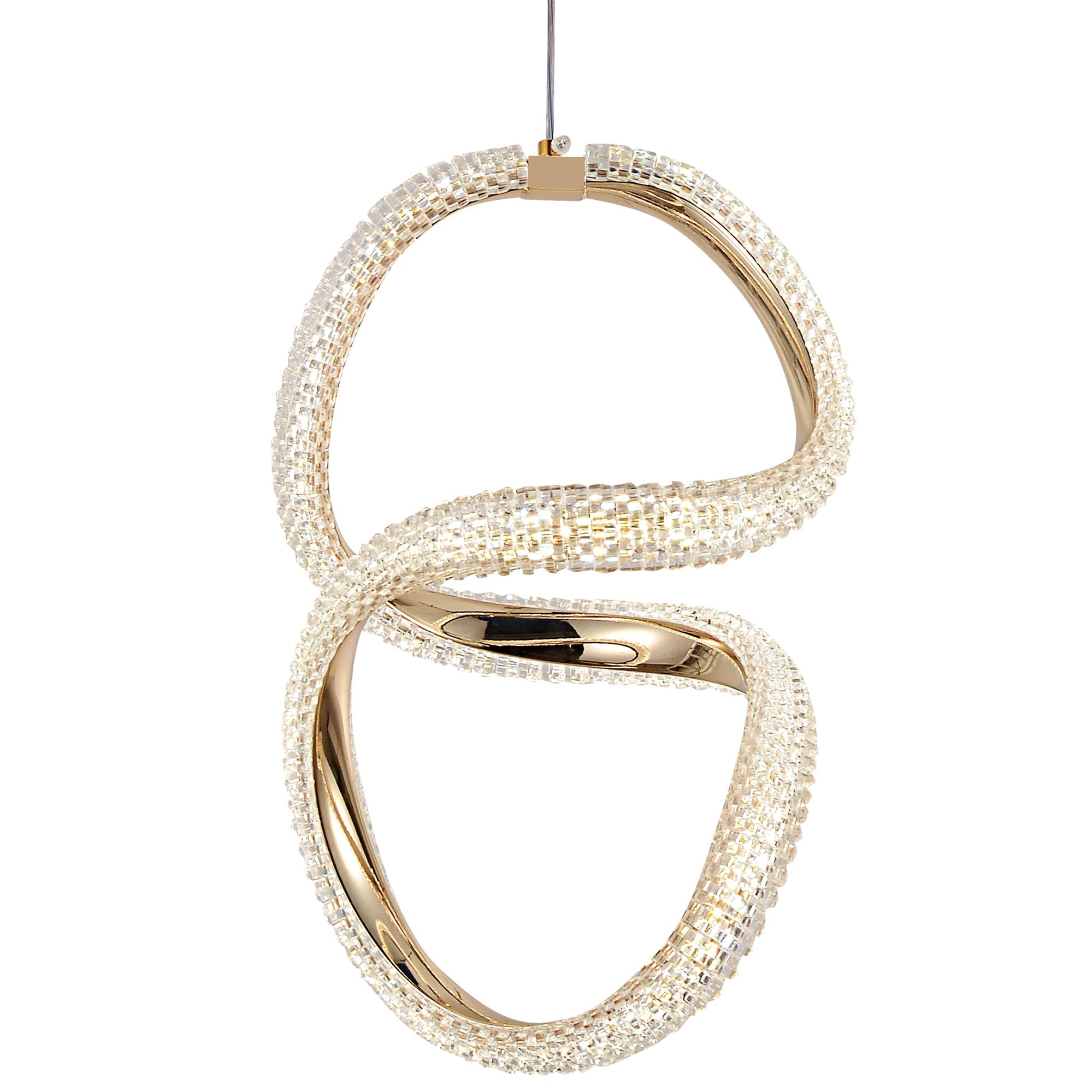 Lampada A Sospensione Led G077-3cpr Gold