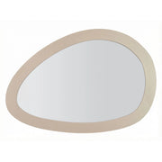 Specchio da parete Saturno con cornice tortora