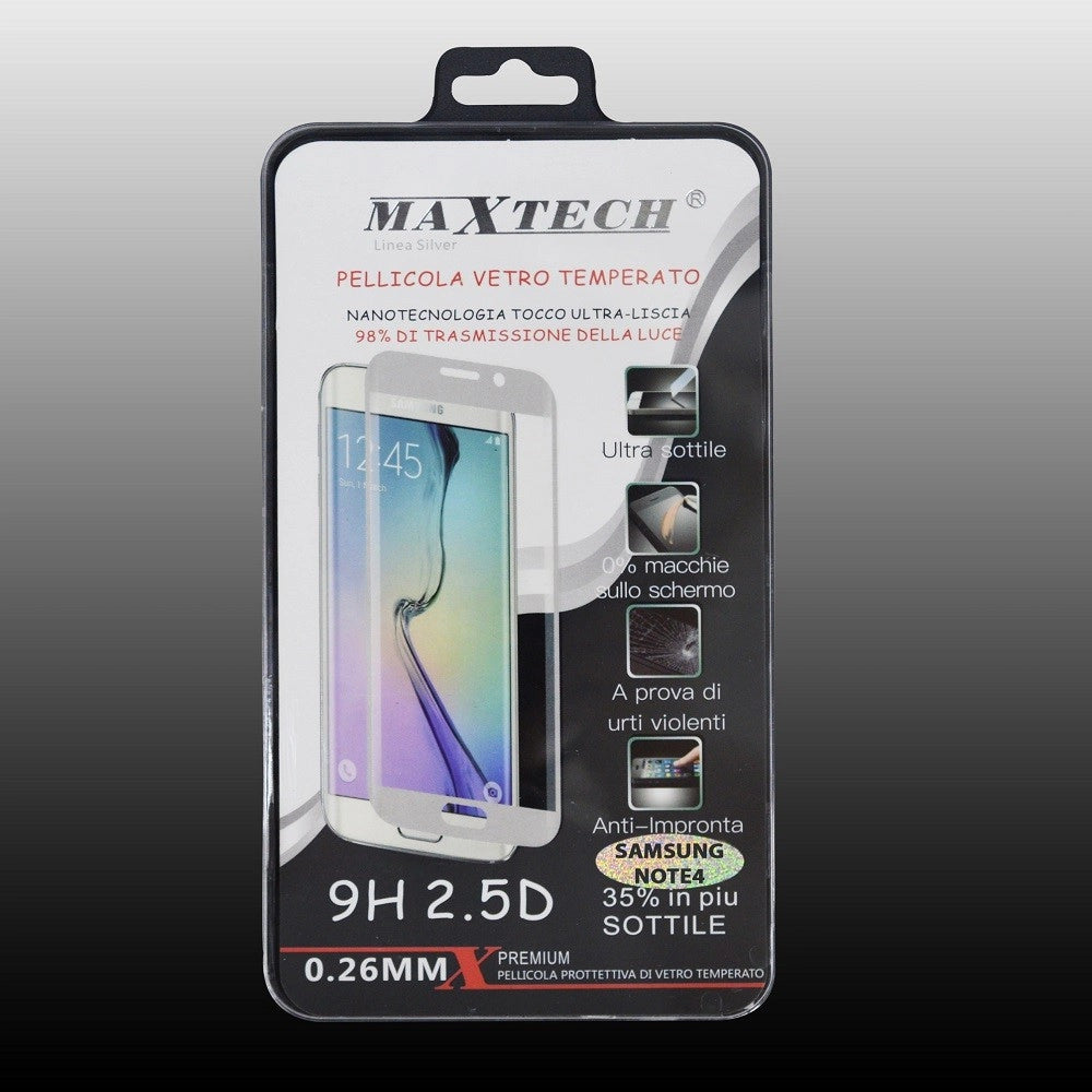 Trade Shop - Pellicola Vetro Temperato Samsung Galaxy Note 4 Protettivo Maxtech P-sam Note 4 -