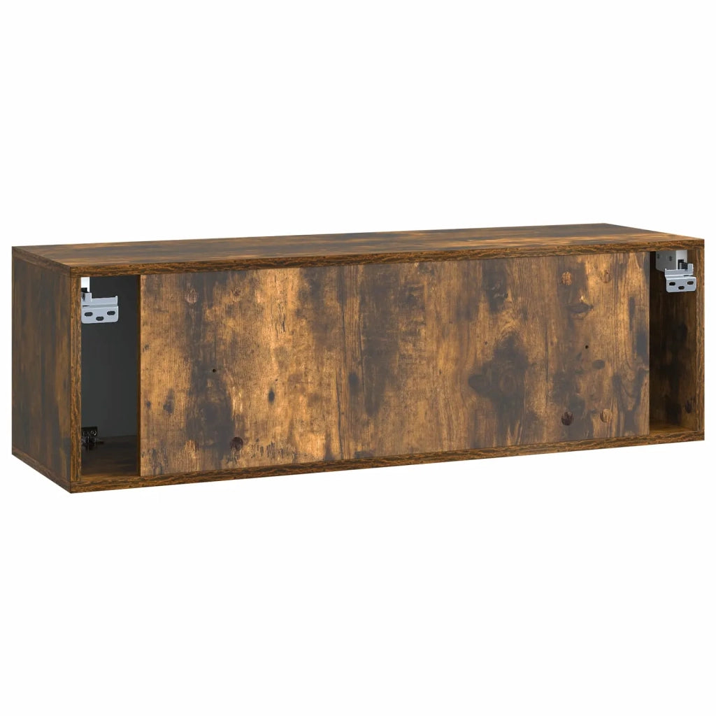 Mobile Porta TV da Muro Rovere Fumo 98 x 31 x 30 cm