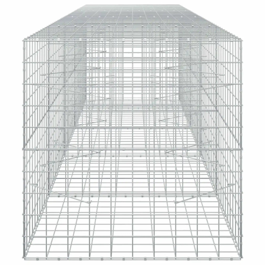Gabione con Filo da 3,5 mm e Rete da 10x10 cm 450x100x100 cm 3463395