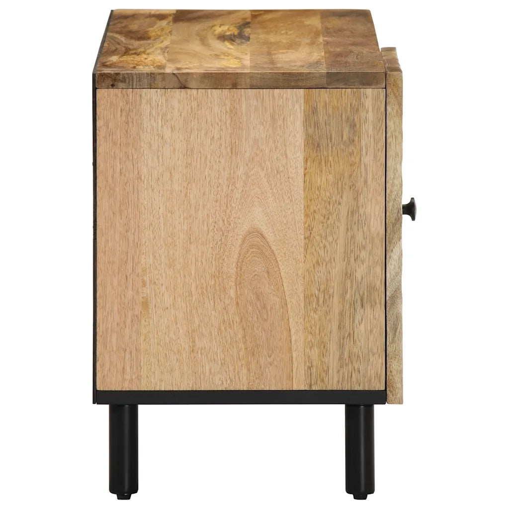 Mobile Porta TV 80x31x46 cm in Legno Massello di Mango 356906